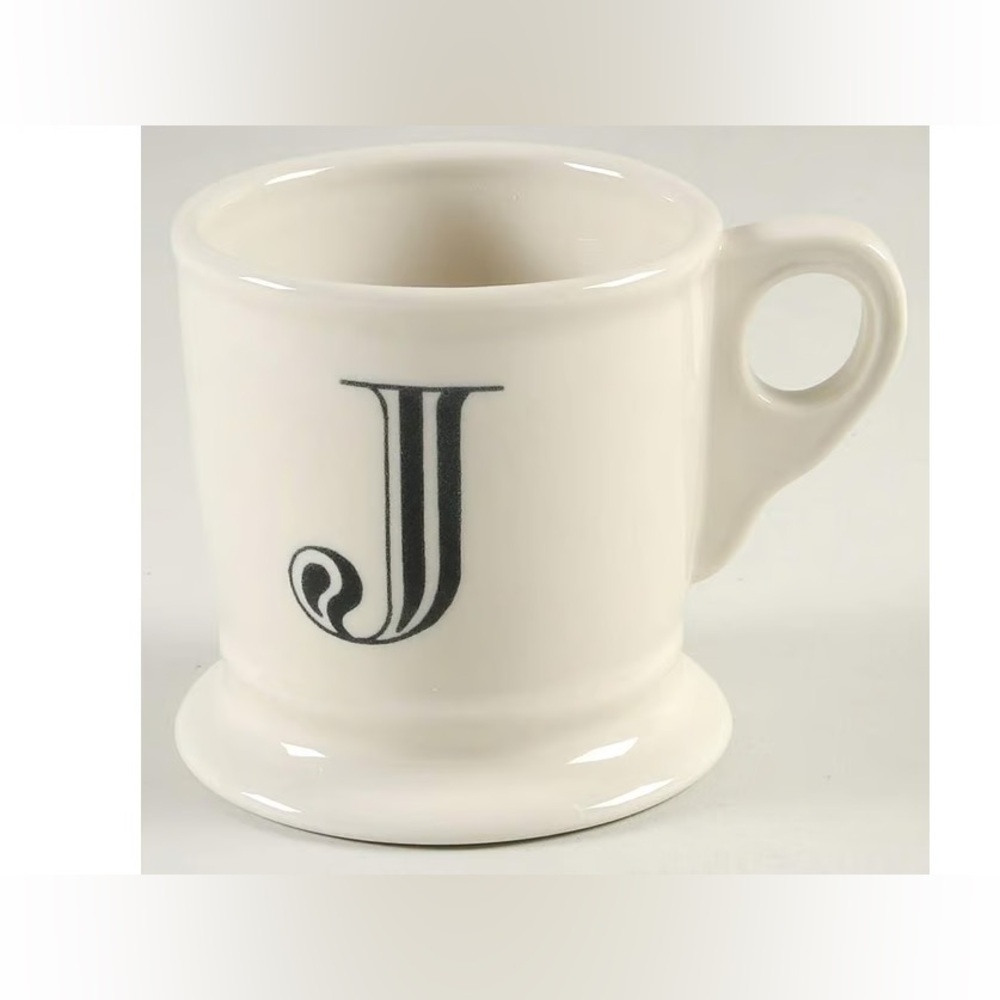 ANTHROPOLOGIE “J” mug